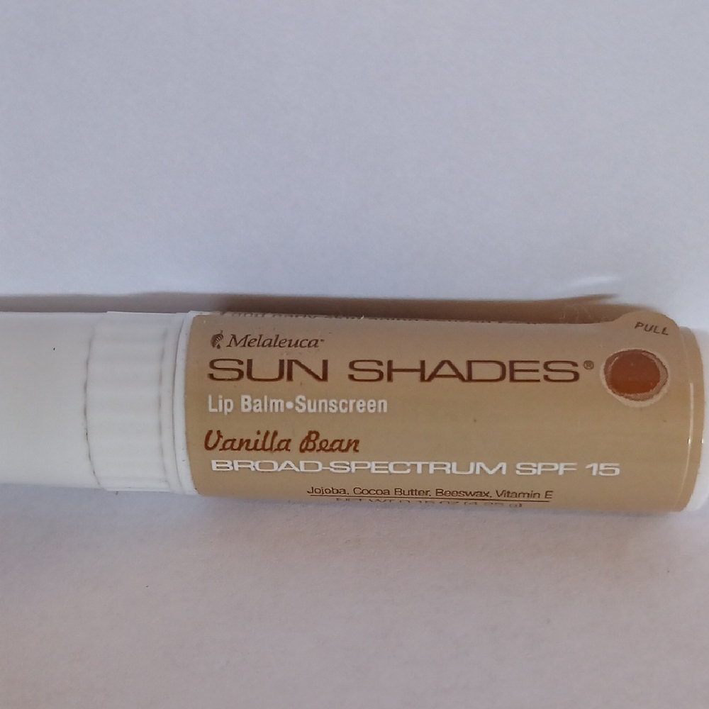 Melaleuca Sun Shades Vanilla Bean Lip Balm